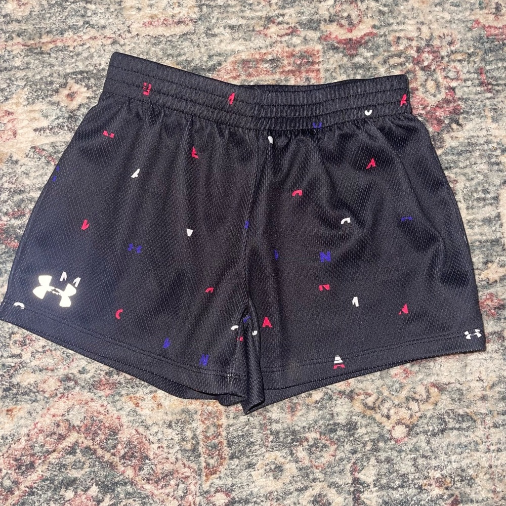 Under Armour Girl’s Black Athletic Shorts